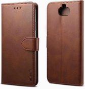 Voor Sony Xperia 8 / Xperia 20 GUSSIM zakelijke stijl horizontale flip lederen tas met houder & kaartsleuven & portemonnee (bruin)