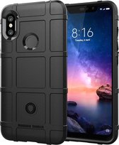 Volledige dekking schokbestendige TPU-hoes voor Xiaomi Redmi Note 6 Pro (zwart)