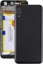Batterij achterkant met cameralens en zijtoetsen voor Huawei Enjoy 9e (zwart)