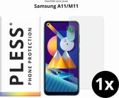 Samsung A11 en Samsung M11 Screenprotector Glas - 1x - Pless®