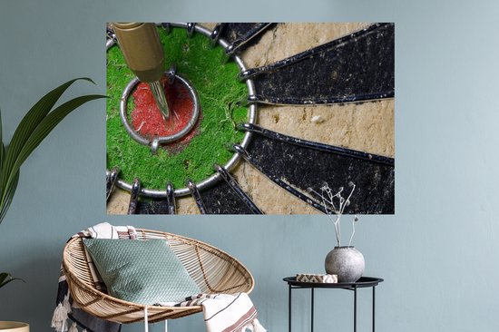 Sticker Muursticker Fléchettes - Inroos - 90x60 cm - film adhésif autocollant - sticker mural repositionnable