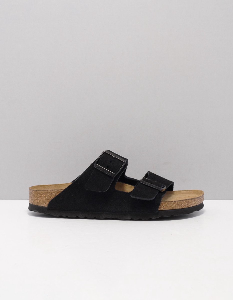 Birkenstock Arizona SFB VL Narrow Slippers Zwart