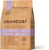 Grandorf turkey & brown rice adult mini breeds 3kg