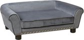 Enchanted hondenmand / sofa charley donkergrijs - 78,5x51x30,5 cm - 1 stuks