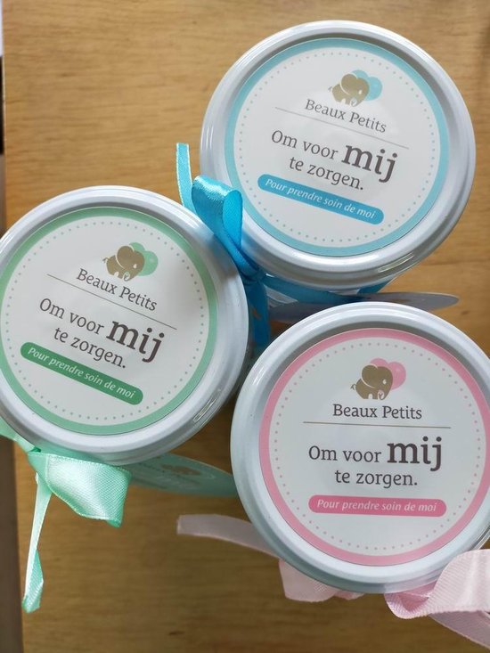 Baby verzorgingsset 7-delig veilige Verzorgset in glazen pot van Beaux Petits® roze/meisje — afbeelding 5