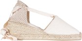 Toni Pons Valencia Dames Espadrilles met sleehak - Ecru - Maat 37