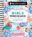 Brain Games - Bible- Brain Games - Large Print Bible Word Search: The Words of Jesus