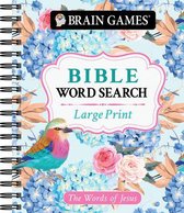 Brain Games - Bible- Brain Games - Large Print Bible Word Search: The Words of Jesus