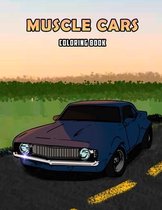 Muscle Cars Coloring Book