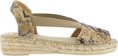 Toni Pons Estel-MB Dames Espadrilles open toe - Taupe - Maat 37