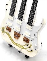 Miniatuur Ibanez JEM Triple Neck gitaar