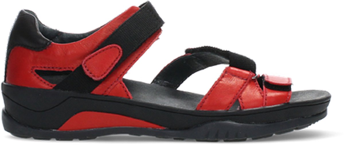Wolky Shoe \u003e Outlet \u003e Sandalen Ripple rood leer | bol.com