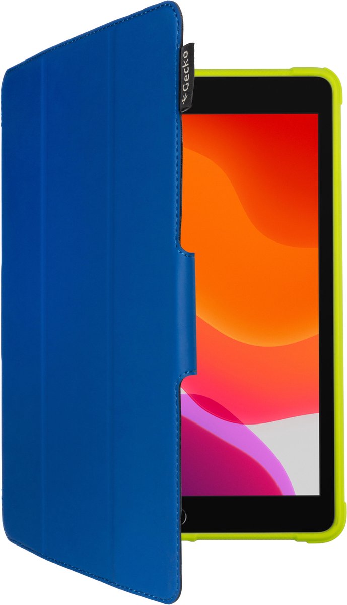 Gecko Covers Super Hero Cover geschikt voor iPad 2020/2021 - Met Screenprotector - Blauw/Groen