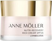 Anne Möller Livingoldâge Nutri-recovery Rich Cream Spf15 50 Ml