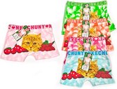 4 Bamboe Boxershorts voor Meisjes | Katjes en Poezen | Roze | Maat 104 | 3-4 jaar