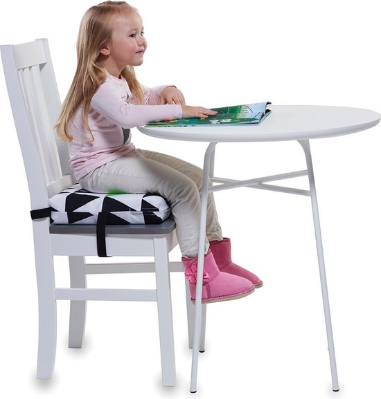 2025 Nieuwe Peuterverhoger Voor Eettafel  Alleen Stoelverhoger Schuim Pu Wasbaar 2 Riemen Bevestigen Aan Stoelverhoger Voor Peuter Eten Kinderen Kinderen Ba