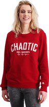 FnckFashion Dames Unisex Sweater CHAOTIC "Limited Edition" Rood Maat L