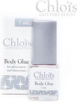 Chloïs Body Glue 7 ml - Chloïs Glittertattoo - Chloïs Cosmetics - Huidlijm - Nep Tattoo - Kinderen en Volwassenen