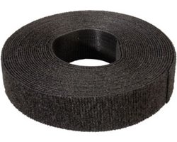 VELCRO® Klittenband - 20 mm breed - 25 meter - Zwart