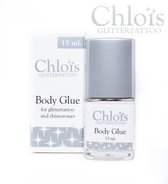 Chloïs Body Glue 15 ml - Chloïs Glittertattoo - Chloïs Cosmetics - Huidlijm - Nep Tattoo - Kinderen en Volwassenen