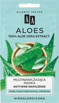 Aloë Vera Multi-Moisturiserend Masker 2x4ml