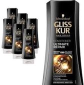 Gliss-Kur Conditioner – Ultimate Repair - Voordeelverpakking 6 x 200 ml