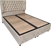 Opberg boxspring - 160 x 200cm - AANBIEDING - Boxspring Puma Hilton 02 met Opbergruimte Zonder Matras