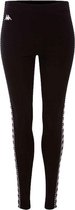 Kappa Isadoma Leggings 309075-19-4006, Vrouwen, Zwart, leggings, maat: XS EU