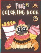Pug Coloring Book