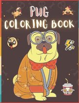 Pug Coloring Book