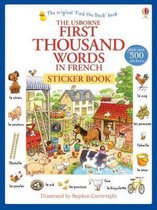 First Thousand Words French Sticker Book