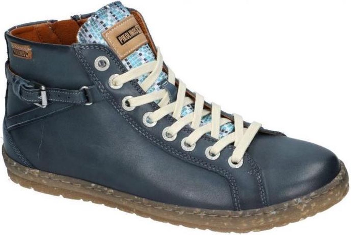 Pikolinos -Dames blauw donker bottines maat 37 - Schoenen.nl
