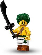 LEGO 71013 Minifigures Serie 16 - Woestijnkrijger 2/16 (verpakt in transparant zipzakje)