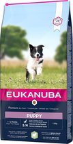 Eukanuba hondenvoer  dog puppy-junior small &medium lamb&rice 12KG