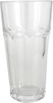 Drinkglas - Facet - 6 Stuks - 16cm - 480 ml