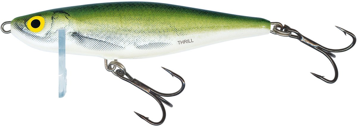 Salmo Thrill Sinking - Plug - Olive Bleak - 7cm - Olijfgroen