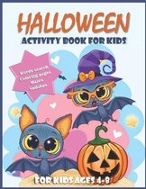 Halloween Activity Book For Kids