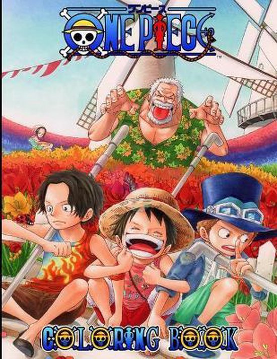One Piece Coloring Book Hyuji Nakato Boeken Bol Com