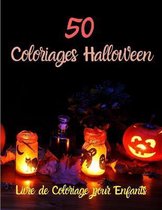 Livre de Coloriage pour Enfants - 50 Coloriages Halloween