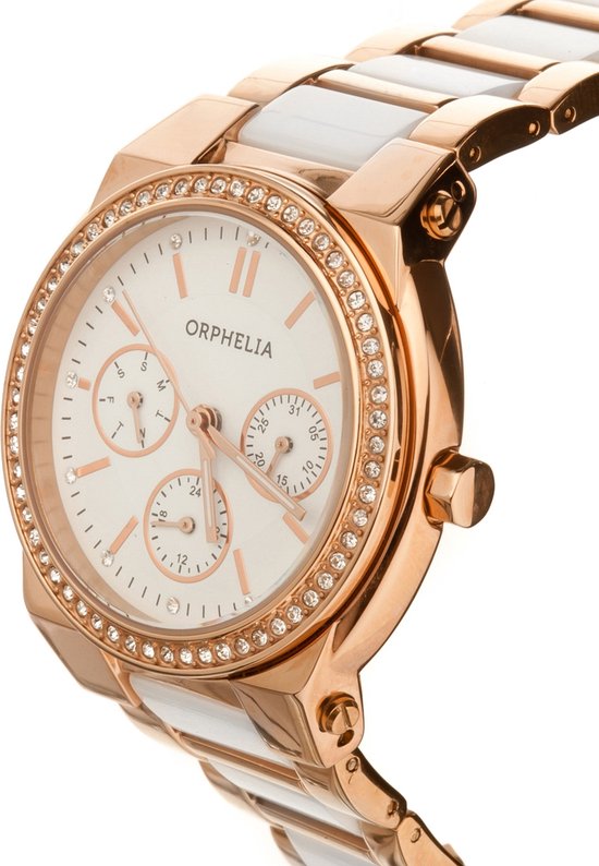 Orphelia 153-3707-17 - Horloge - Staal - Rosékleurig - 39 mm