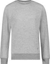 Purewhite -  Heren Regular Fit   Sweater  - Grijs - Maat S
