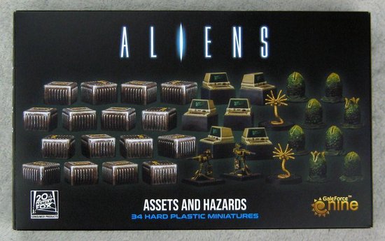 Afbeelding van het spel Aliens: Assets and Hazards - Uitbreiding - Engels