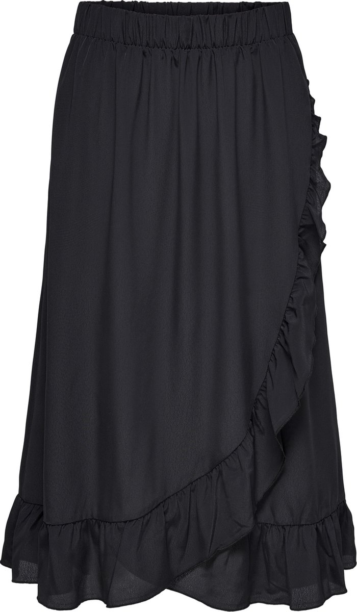 ONLY ONLSIA FLOUNCE SKIRT WVN Dames Overslagrok - Maat XL