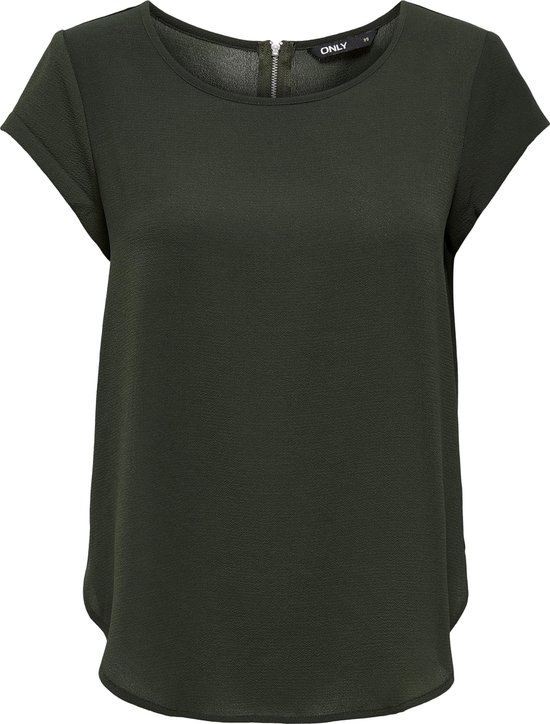 ONLY ONLVIC S/S SOLID TOP NOOS PTM Dames T-shirt - Maat 34