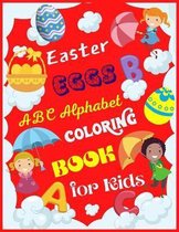 Easter EGGS ABC Alphabet COLORING BOOK for Kids