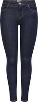 ONLY ONLWAUW LIFE MID SKINNY DNM BJ370  Dames Jeans - Maat L x L30