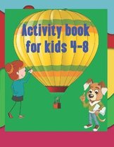 Activity Book For Kids 4-8