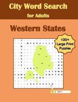City Word Search for Adults Western States