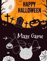Happy Halloween Maze Game