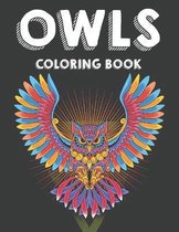 Owls Coloring Book